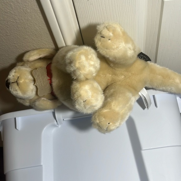 FAO SCHWARZ 10” Labrador Lab Golden Retriever Puppy Dog Plush Stuffed - Picture 7 of 9